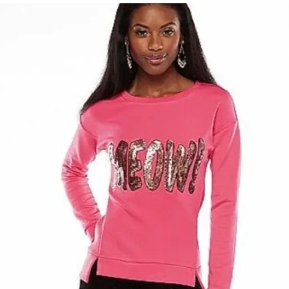 Juicy Couture Meow Sweater Size Small